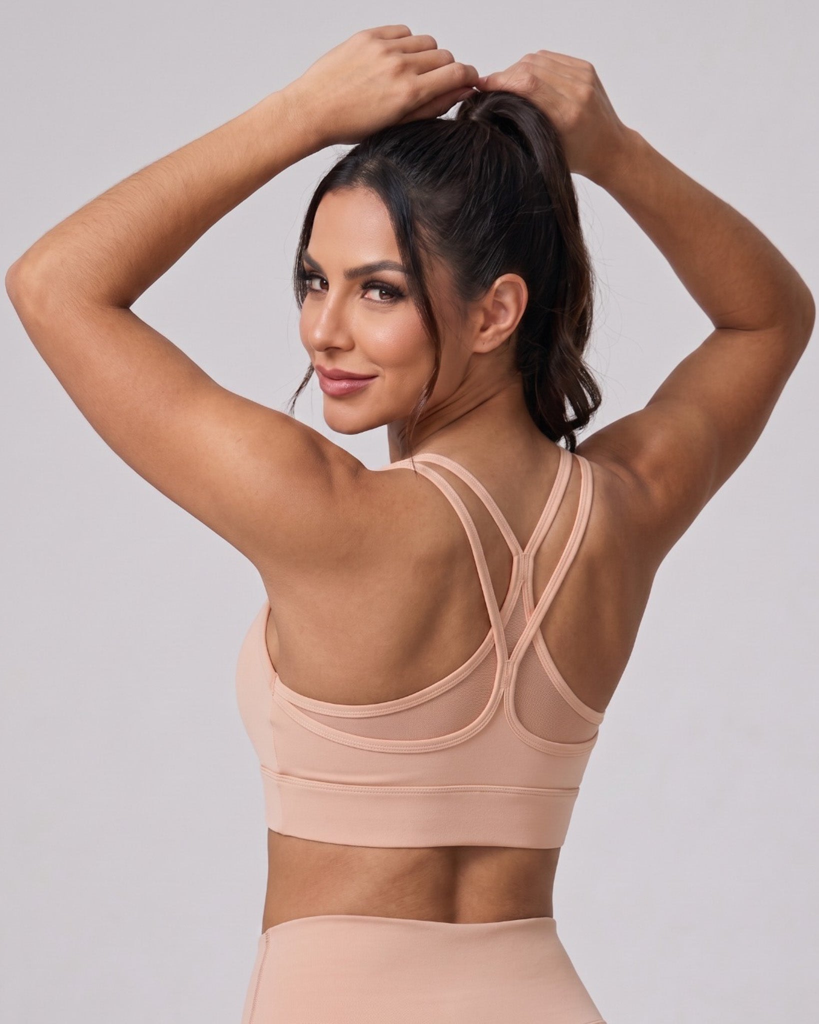 Peto Top Deportivo Tirante Doble Cruzado Para Mujer Gym - JYT049