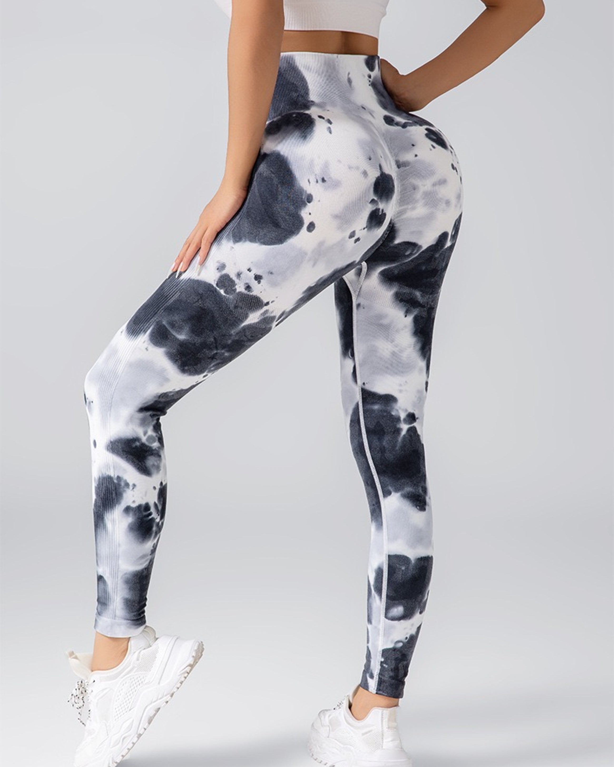 Pack 4 Calzas Deportiva Sin Costura Con Efecto Push Up