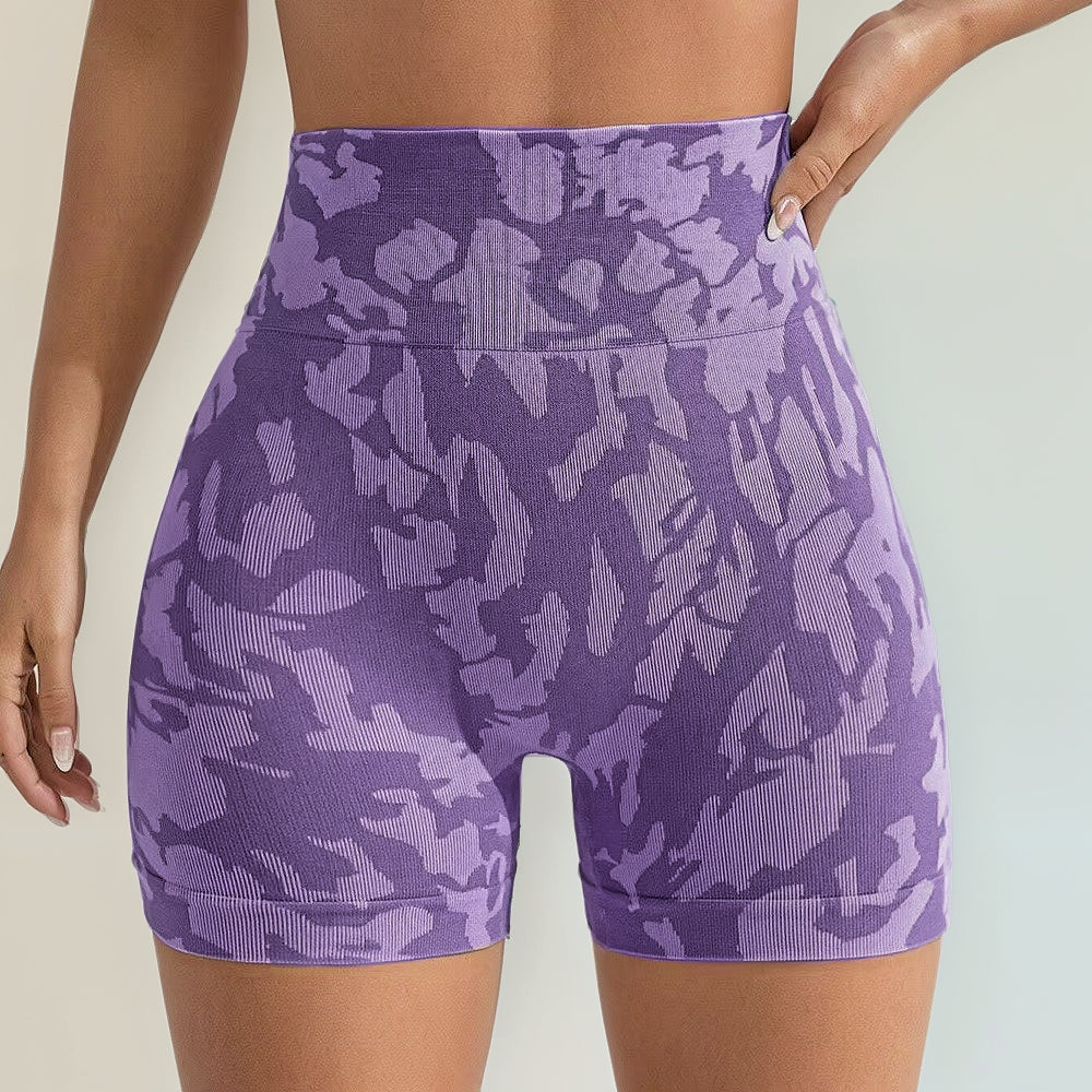 Short Deportivo Mujer Animal Print Moda Levanta Cola Push Up - YY362