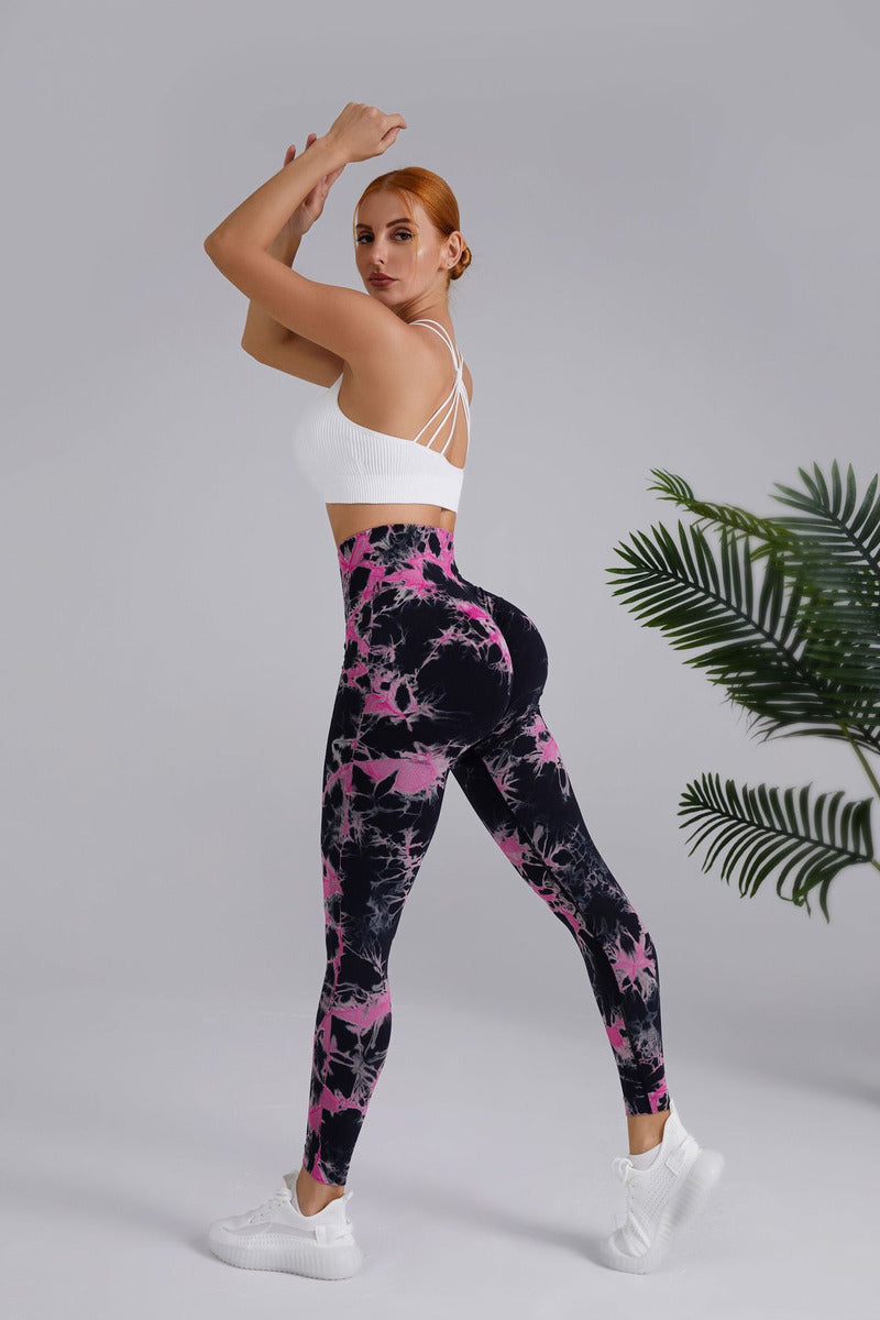 Calzas Deportiva Sin Costura Con Efecto Push Up
