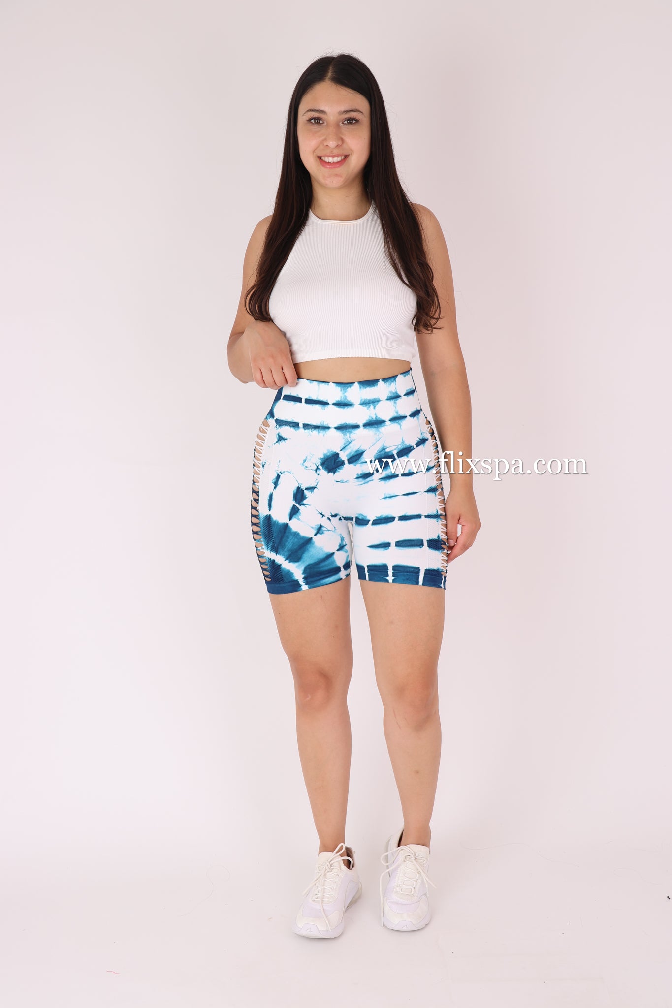 Short Push Up Manchado Escalonado - Alta calidad BX109