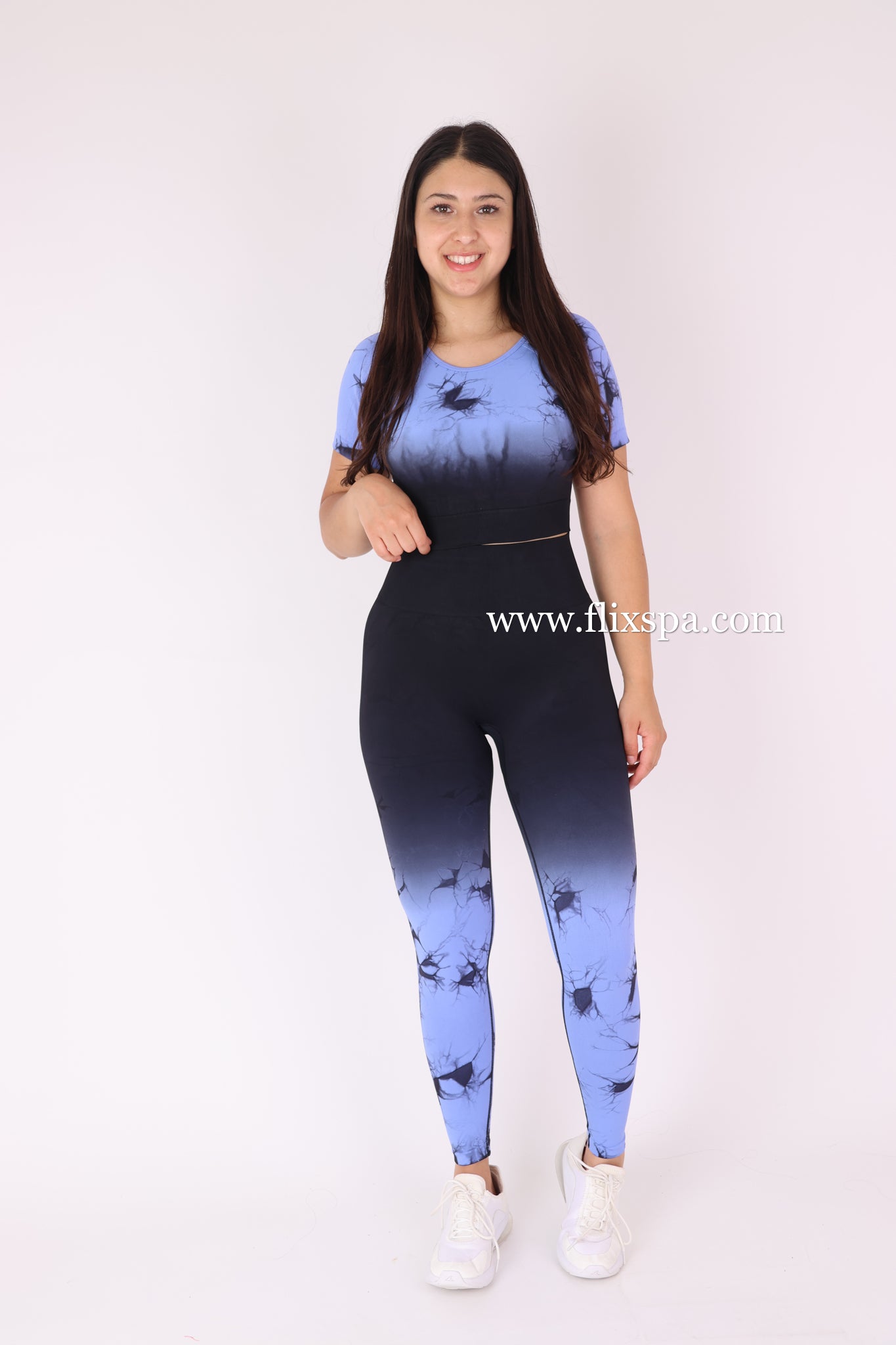 Conjunto Push up Largo Degrade tie dye - YJ166