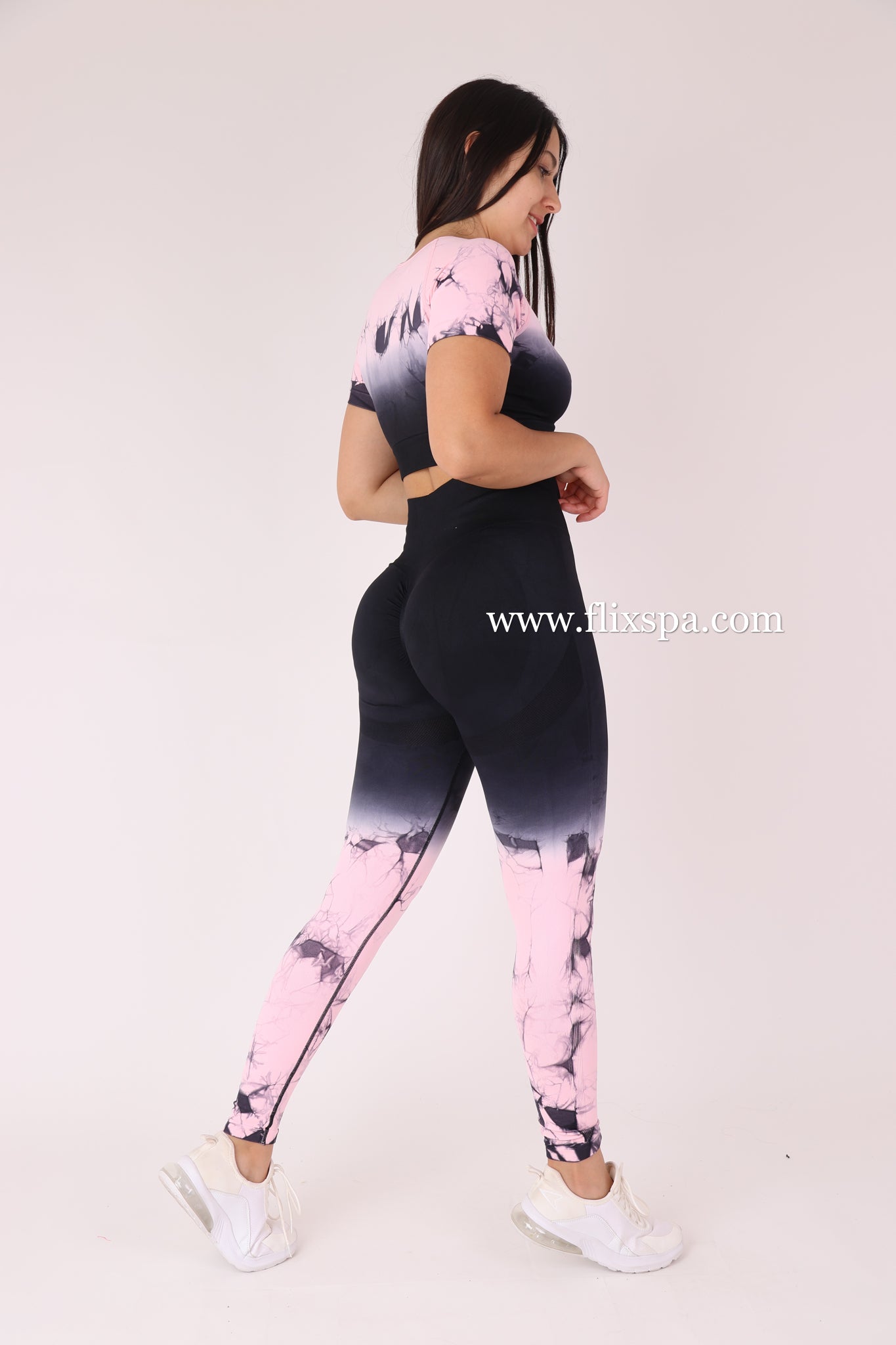 Conjunto Push up Largo Degrade tie dye - YJ166