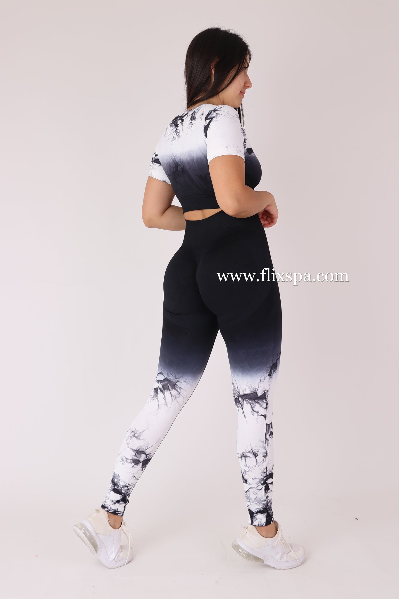 Conjunto Push up Largo Degrade tie dye - YJ166