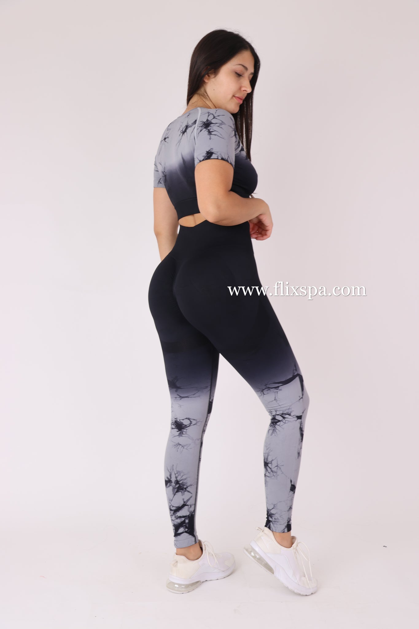 Conjunto Push up Largo Degrade tie dye - YJ166