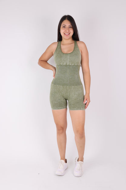 Enterito Deportivo Push Up Espalda Descubierta - KY007