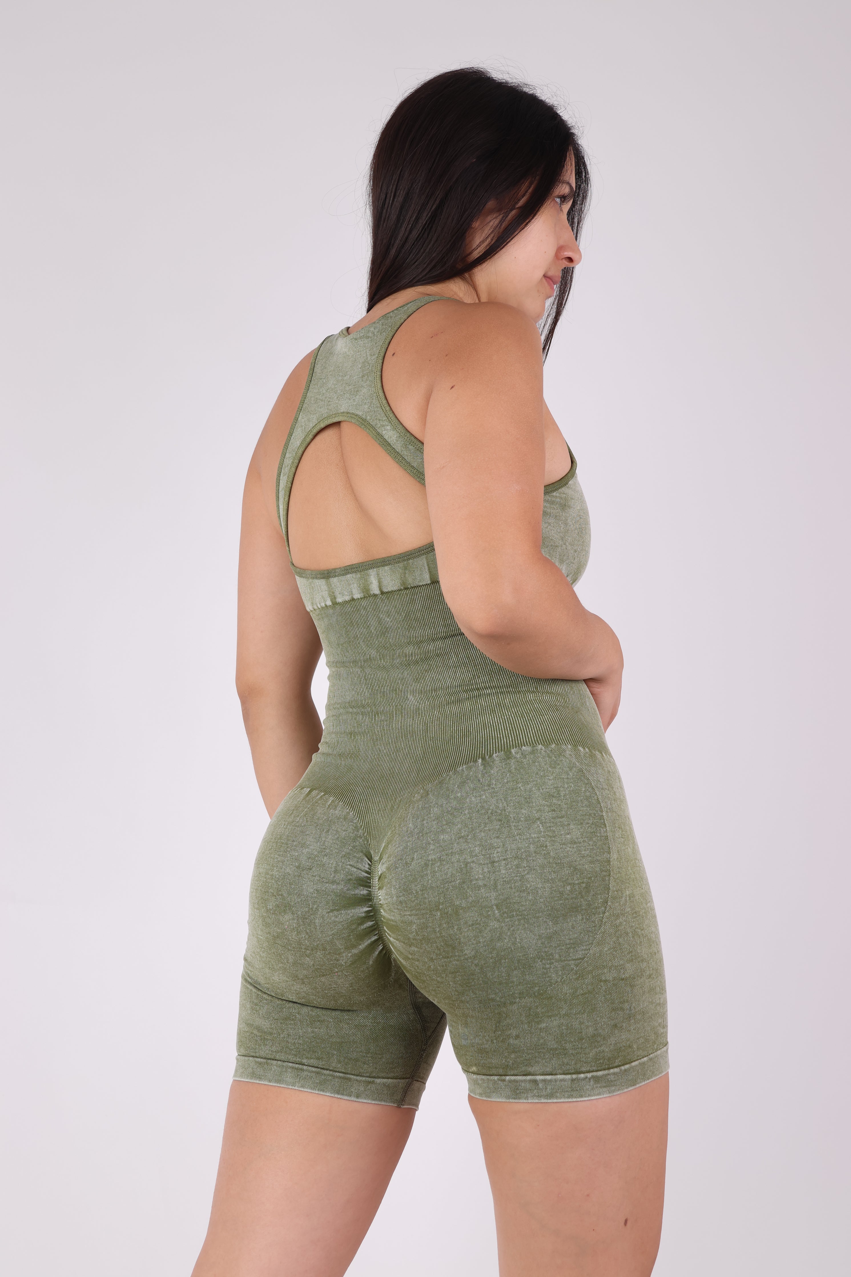 Enterito Deportivo Push Up Espalda Descubierta - KY007