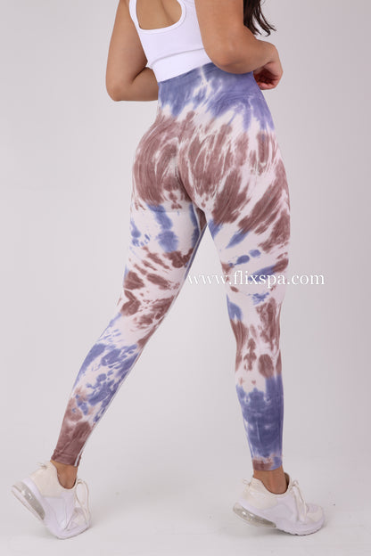 Calza Manchada Push up Alta calidad - AN007