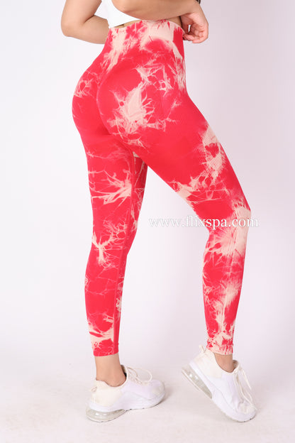 Calza tie dye Doble push up HY25