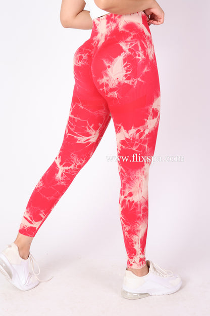 Calza tie dye Doble push up HY25