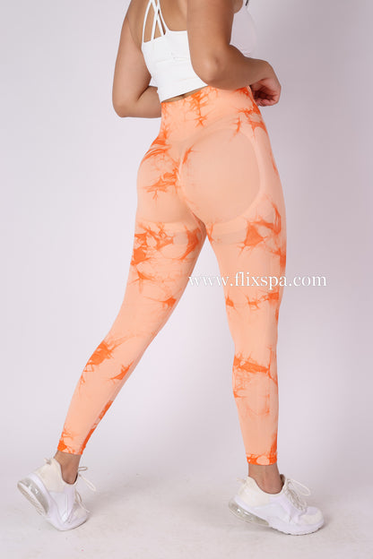 Calza tie dye Doble push up HY25