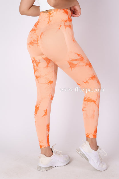 Calza tie dye Doble push up HY25