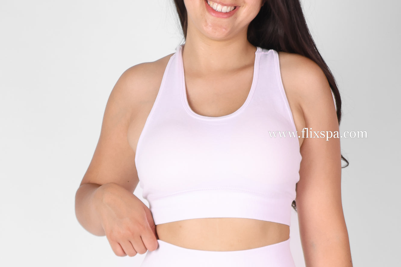 Conjunto Deportivo Gym - Short Push Up y Top con Detalle - Levanta Cola - 88455