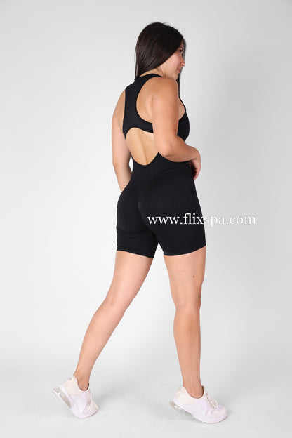 Enterito Corto Deportivo Mujer con Cierre Levanta cola Push up – Premium YJ180
