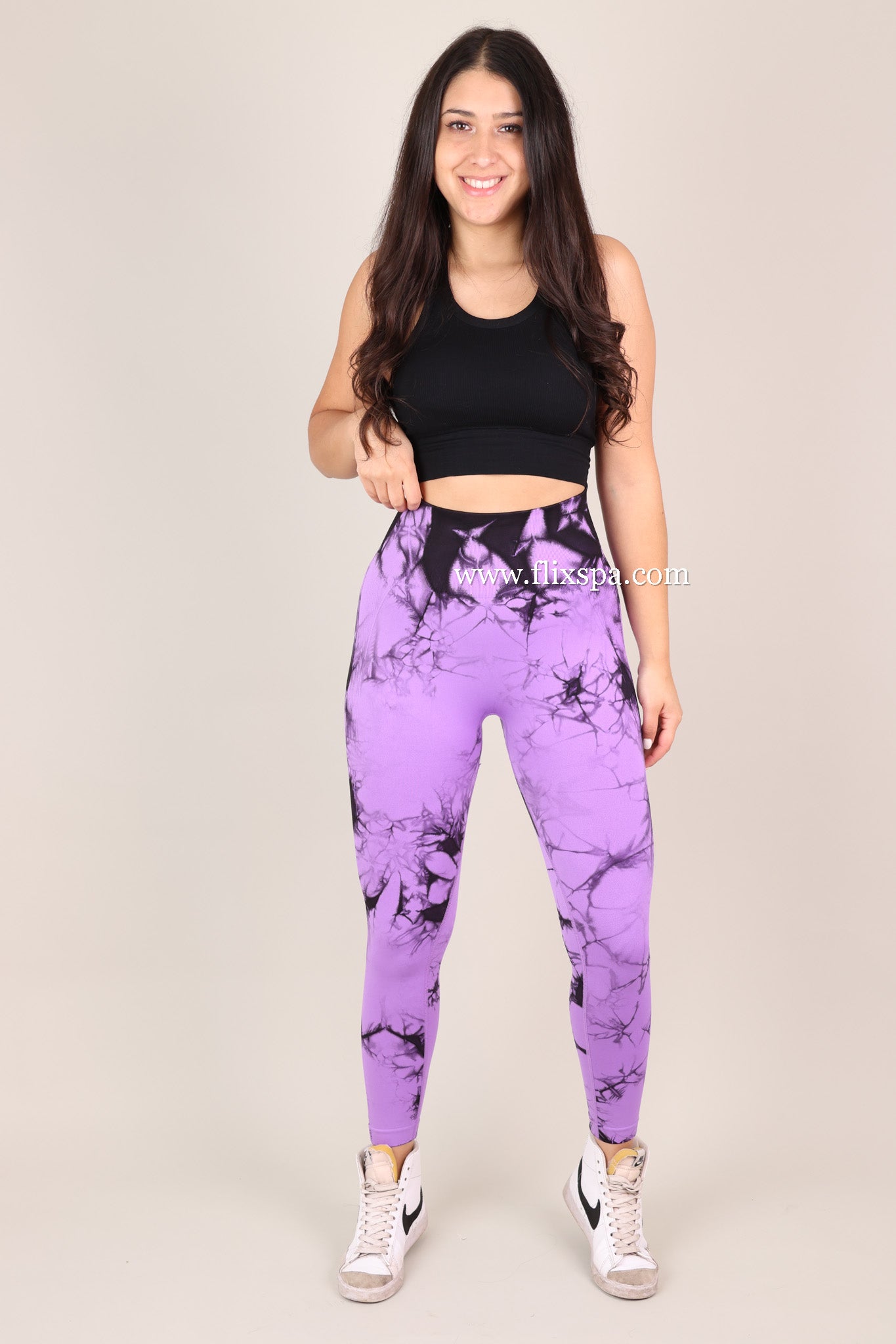 Calza Tie Dye con Efecto Push UP