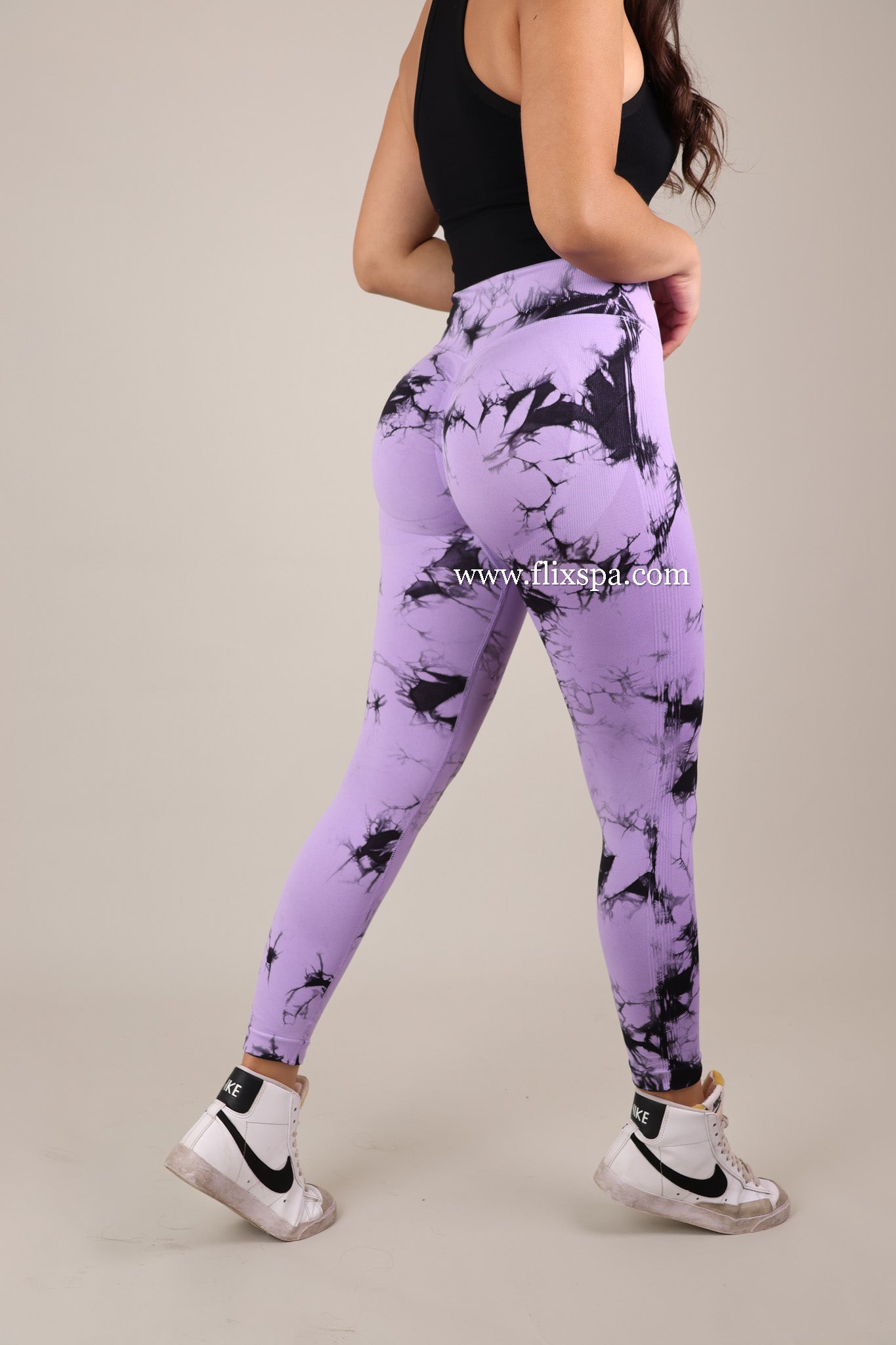 Calza Con Faja Tie Dye Con Push Up - CK800