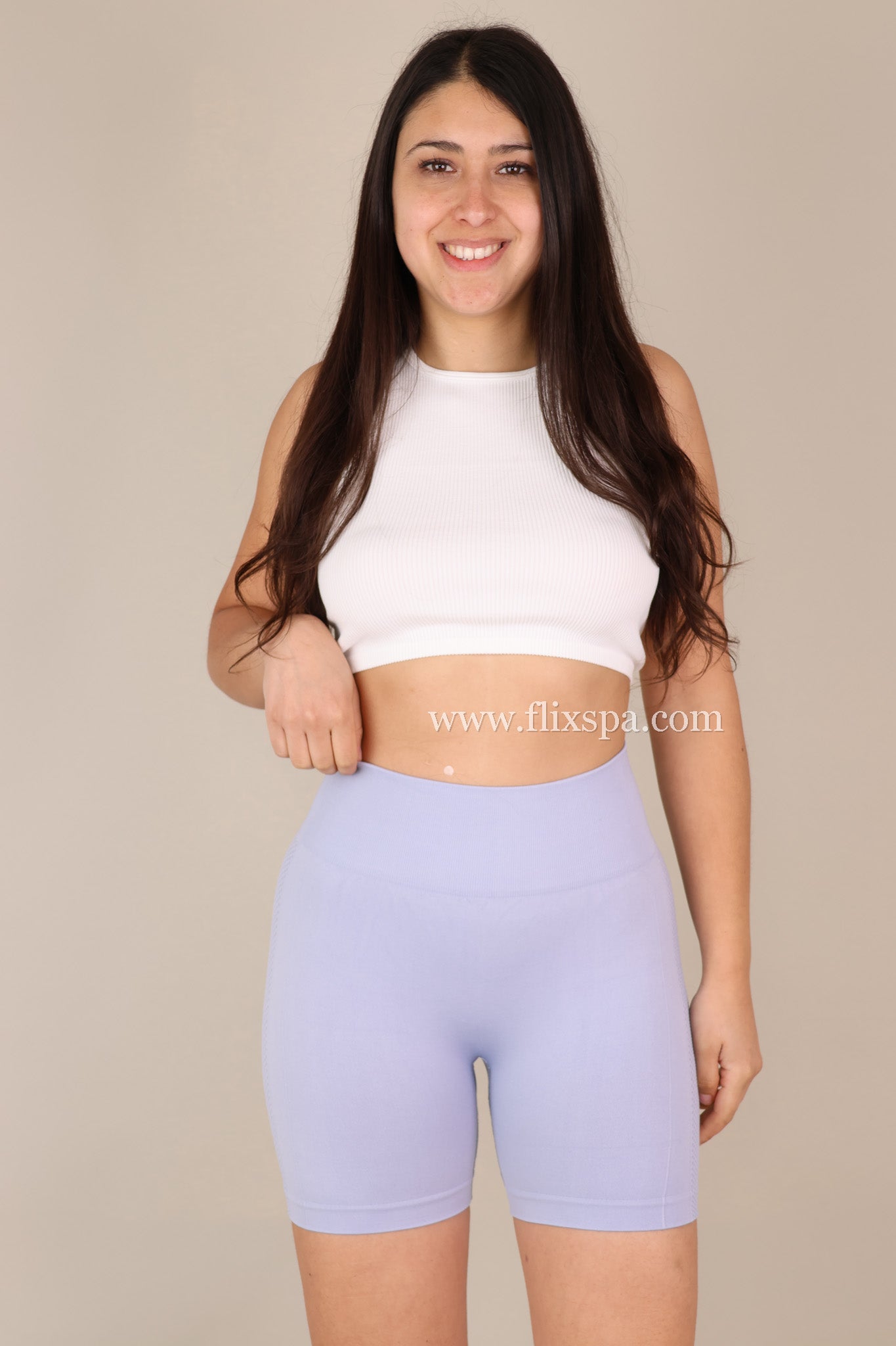 Short Push Up Liso Levanta Cola - Alta Calidad YJ136