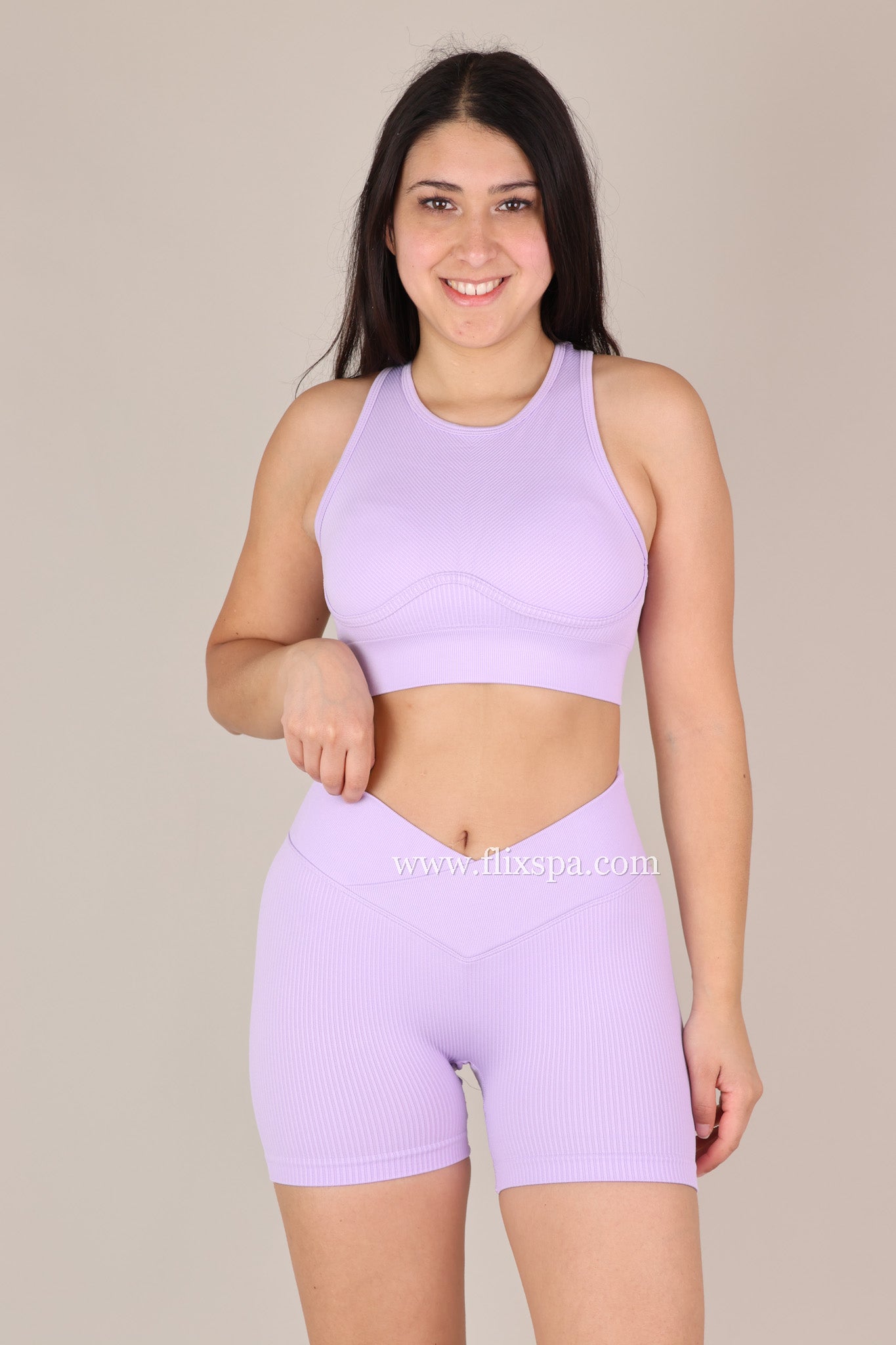 Conjunto Corto Peto + Short Cruzado Push Up Premium - YJ140