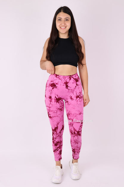 Calza Push up Pretina en V Tie dye - HY212