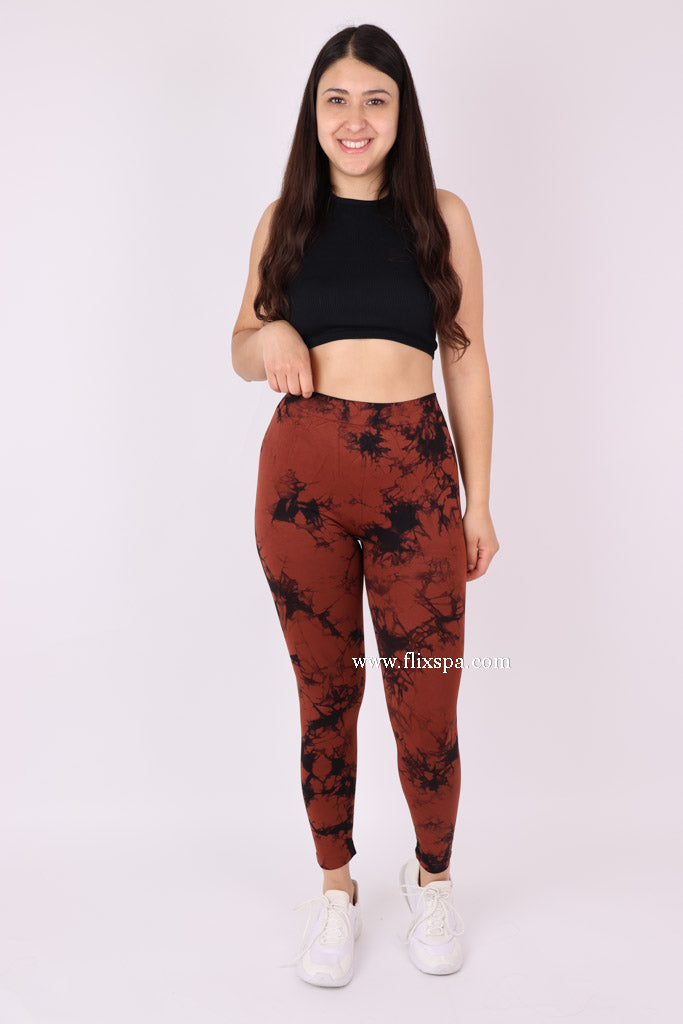Calza Push up Pretina en V Tie dye - HY212