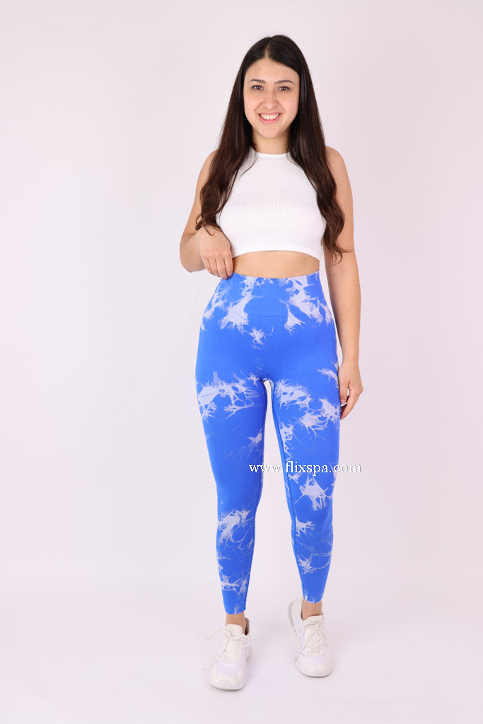 Calza Tie dye Doble push up - HY03 Alta Calidad