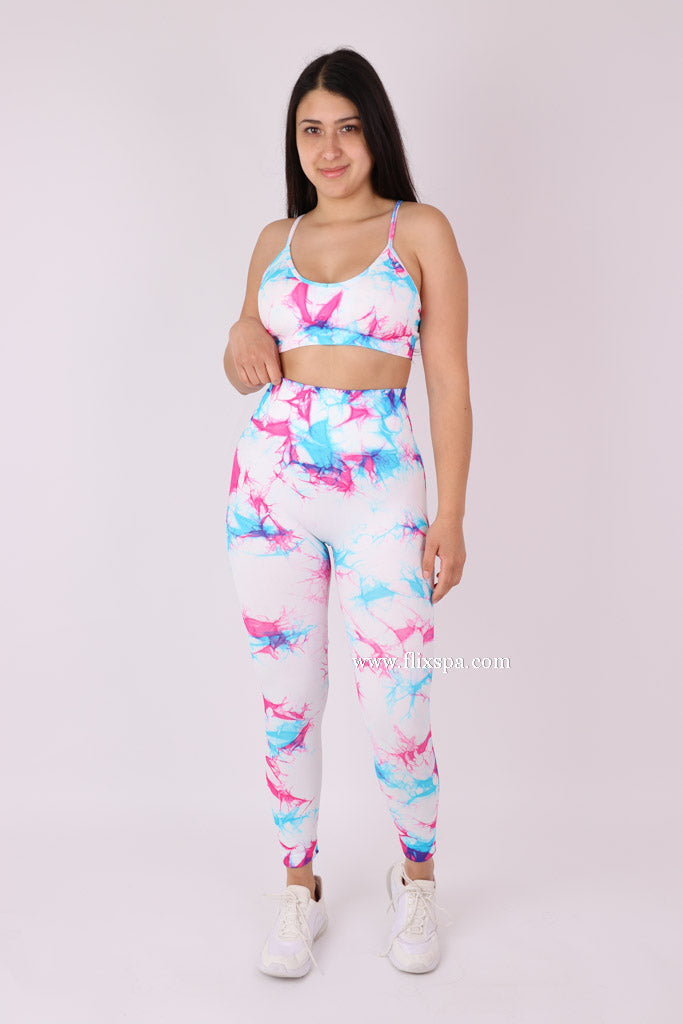 Conjunto Tie dye Largo - MY051 ALTA CALIDAD