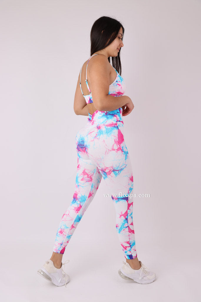 Conjunto Tie dye Largo - MY051 ALTA CALIDAD