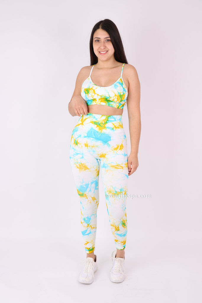 Conjunto Tie dye Largo - MY051 ALTA CALIDAD