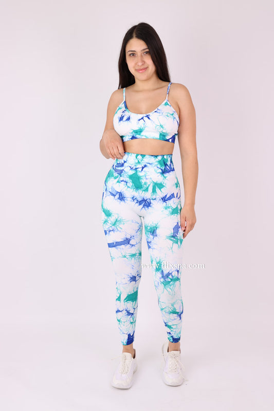 Conjunto Tie dye Largo - MY051 ALTA CALIDAD