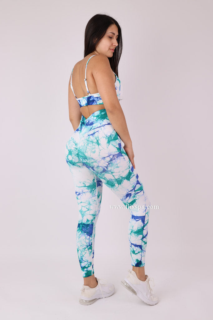 Conjunto Tie dye Largo - MY051 ALTA CALIDAD