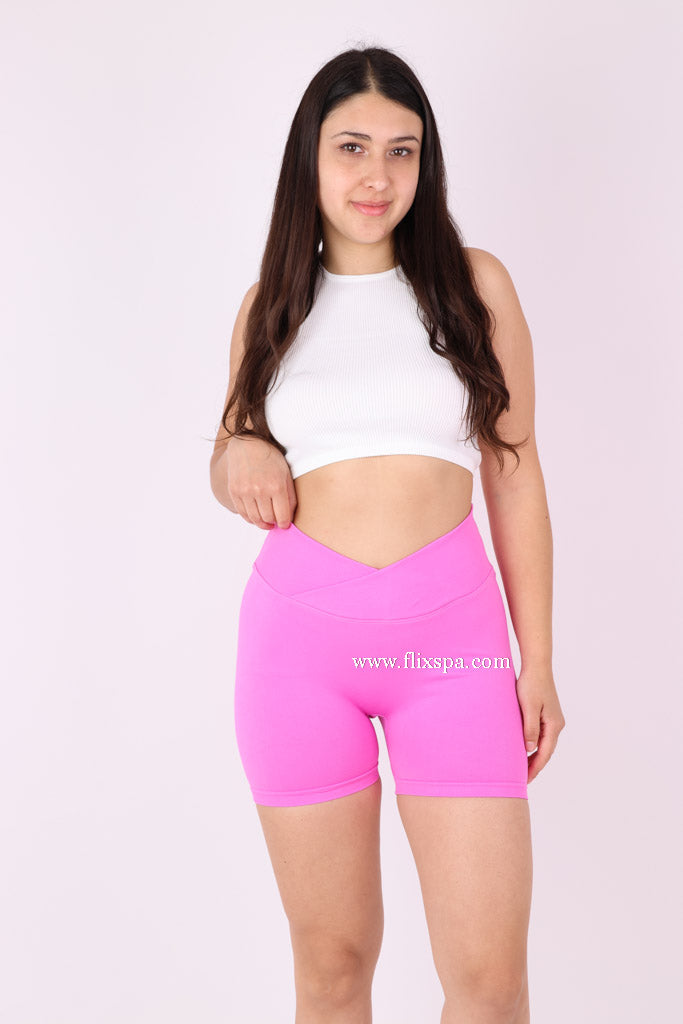 Short Pretina en V Delantero Push Up - YJ163 Alta Calidad