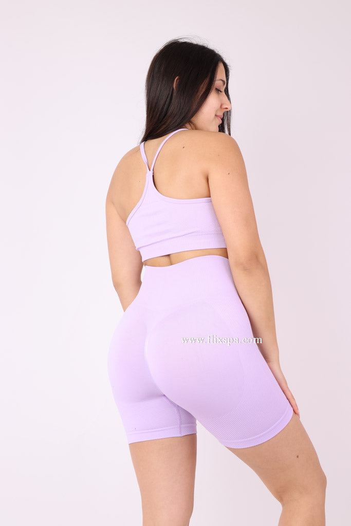 Conjunto Peto Cruzado y Short Push Up - YJ141 Alta Calidad