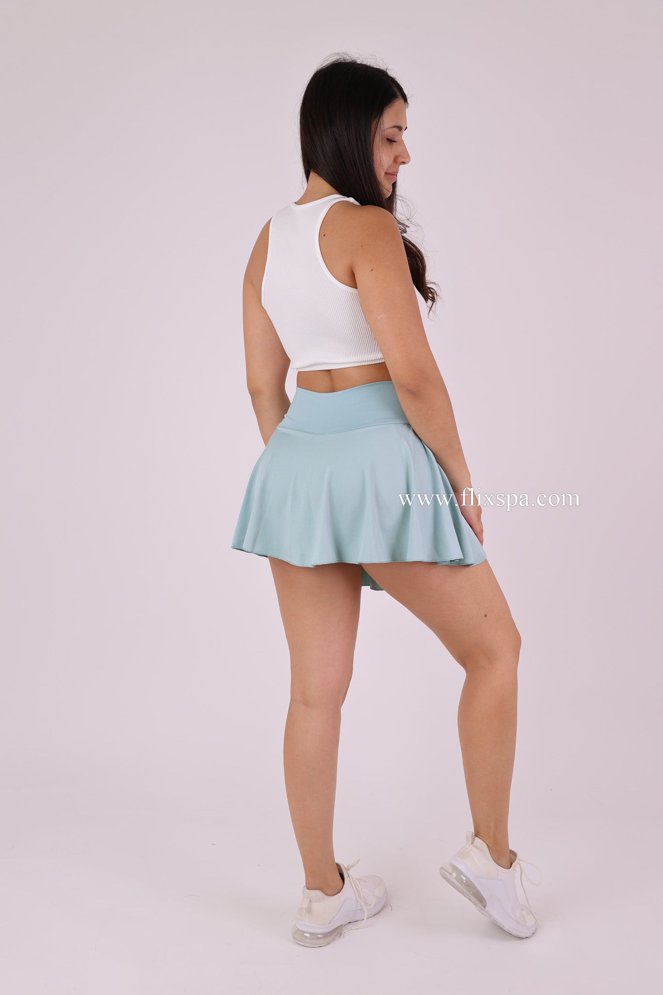 Falda Short Deportivo Peruano con bolsillo