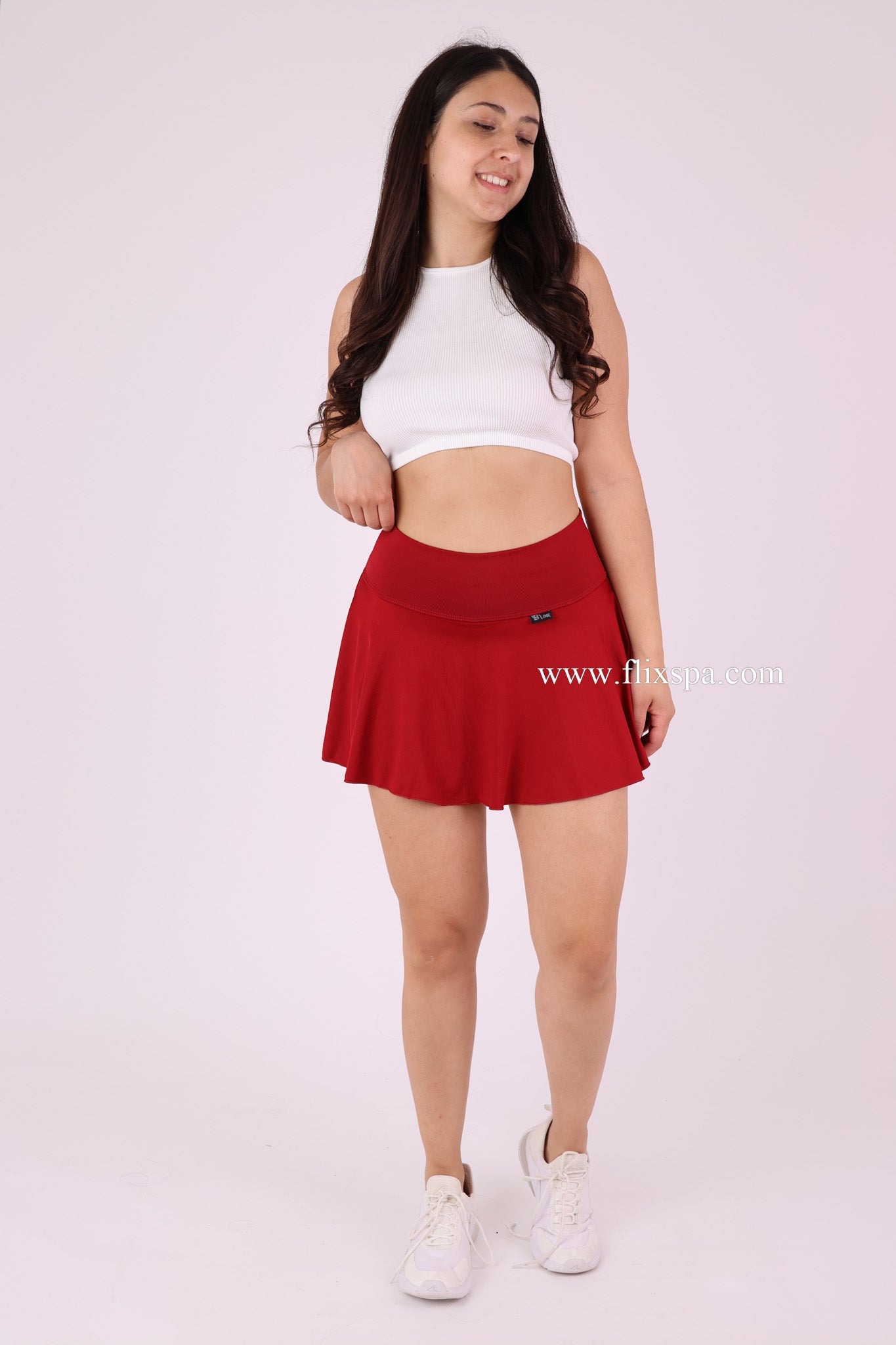 Falda Short Deportivo Peruano con bolsillo