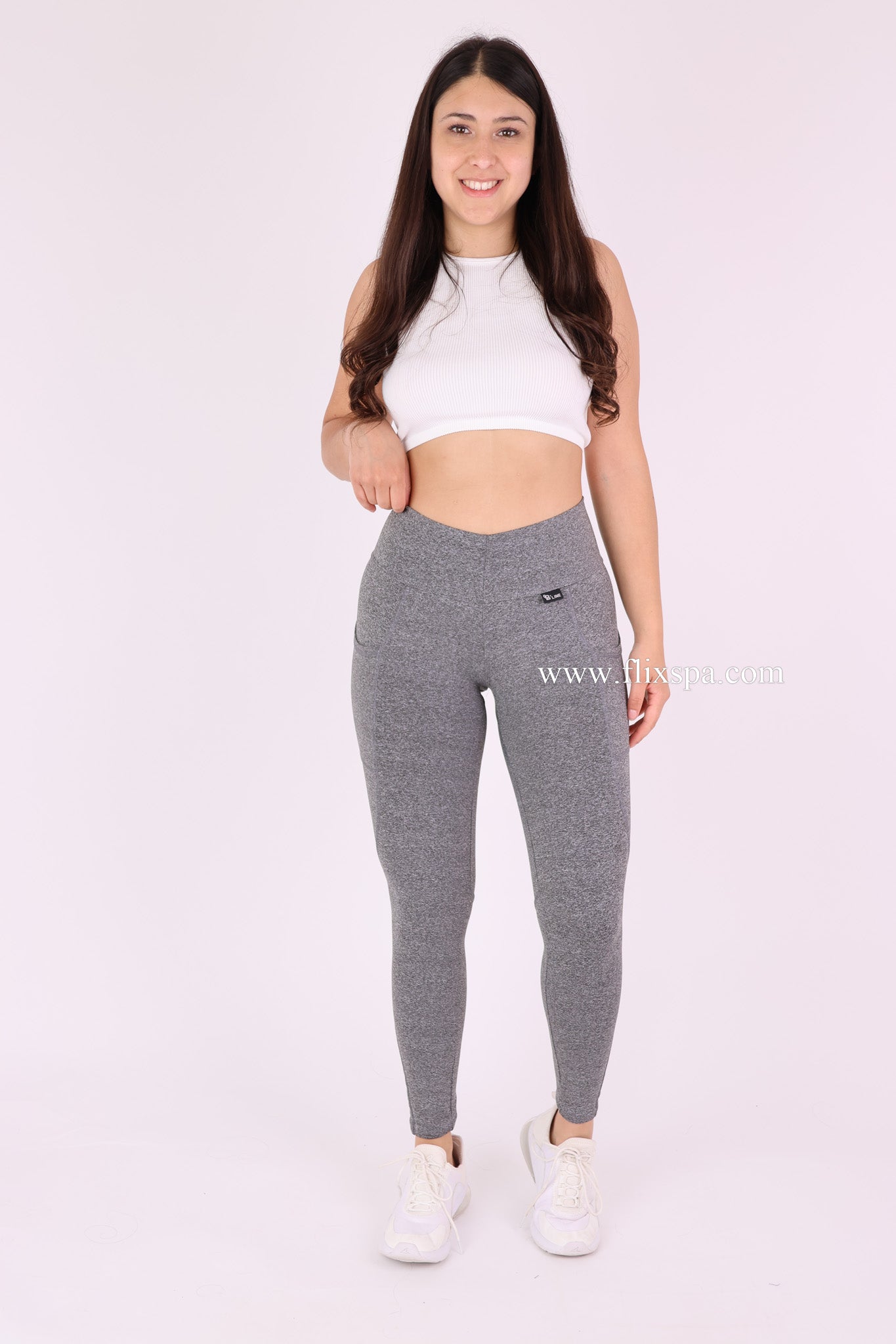 Calza Mujer Deportiva con Bolsillo Miluska BLine