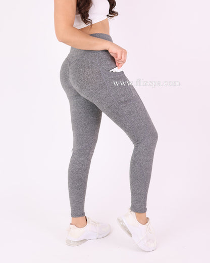 Calza Mujer Deportiva con Bolsillo Miluska BLine