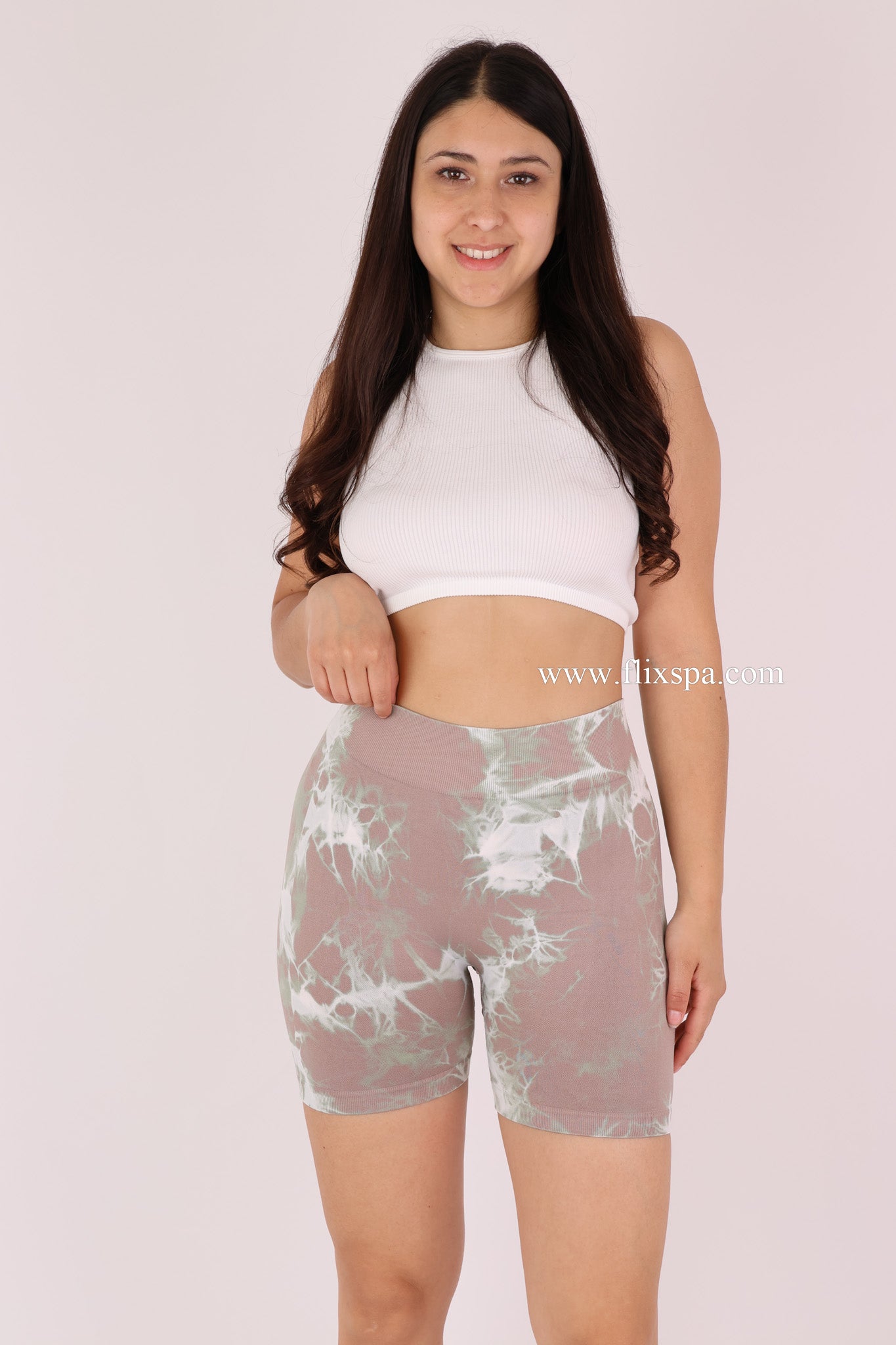 Short Pretina V Tie dye - Alta Calidad YJ161