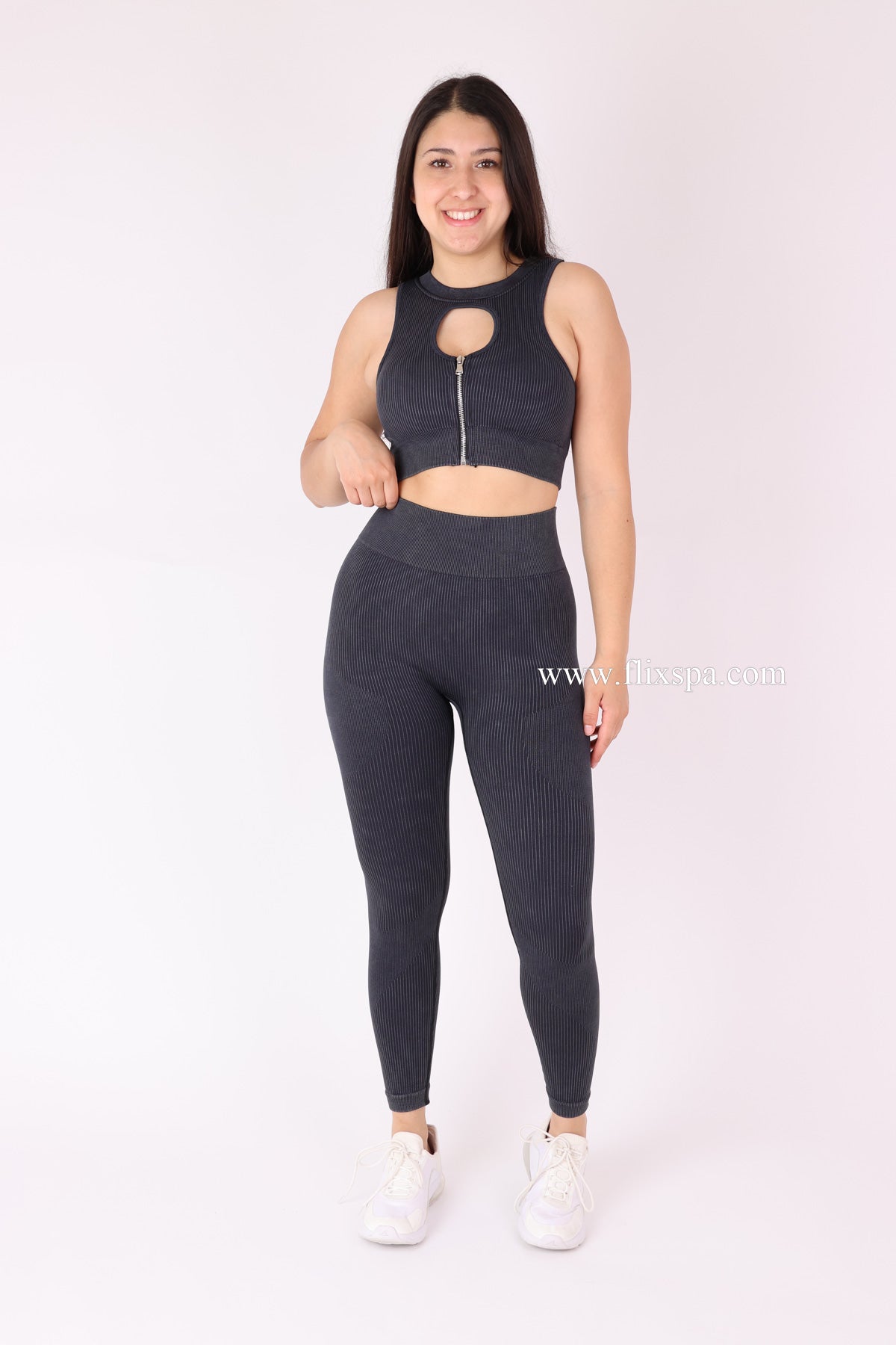 Conjunto Prelavado con cierre Doble Push up - DZ012