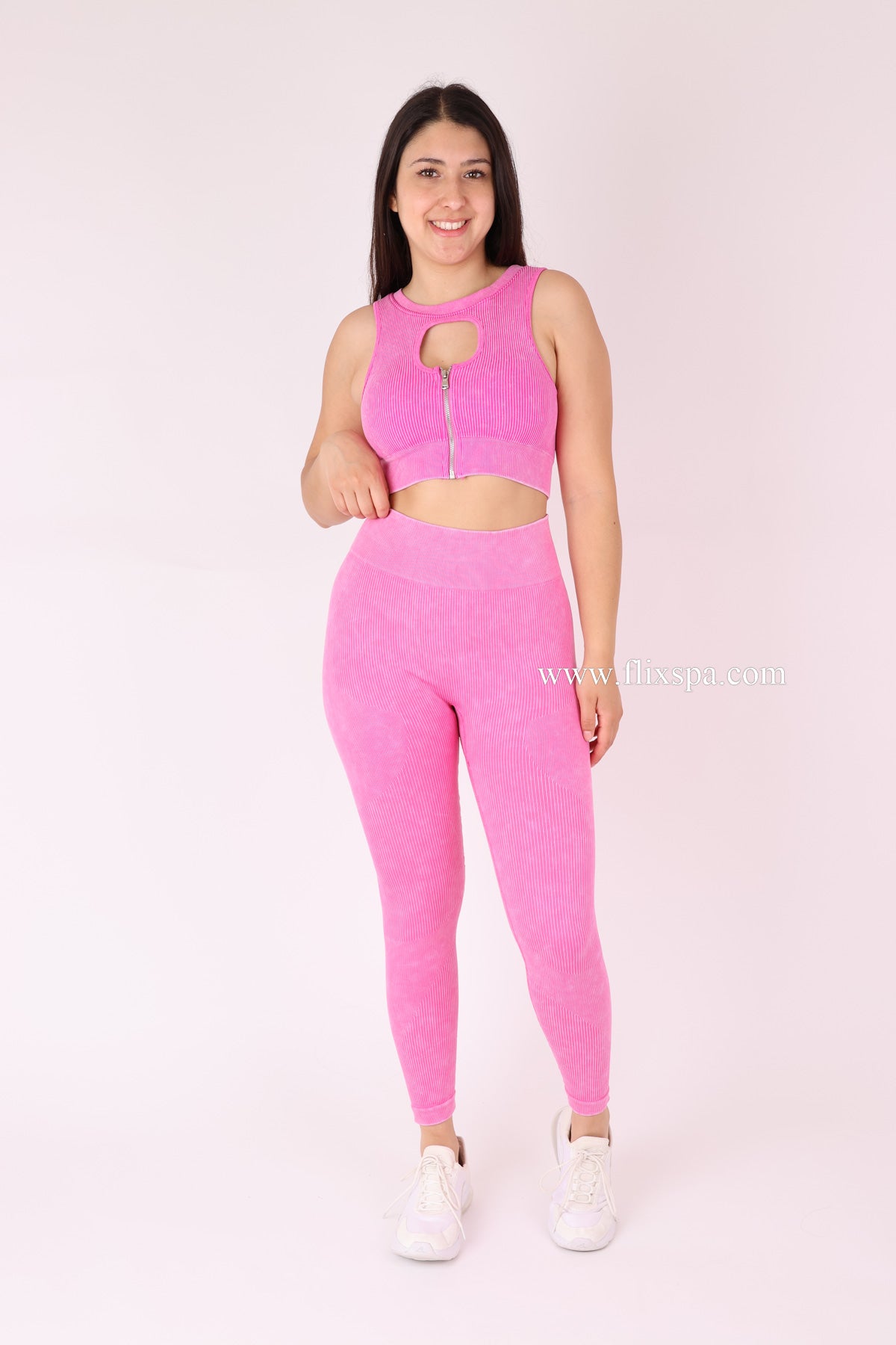 Conjunto Prelavado con cierre Doble Push up - DZ012