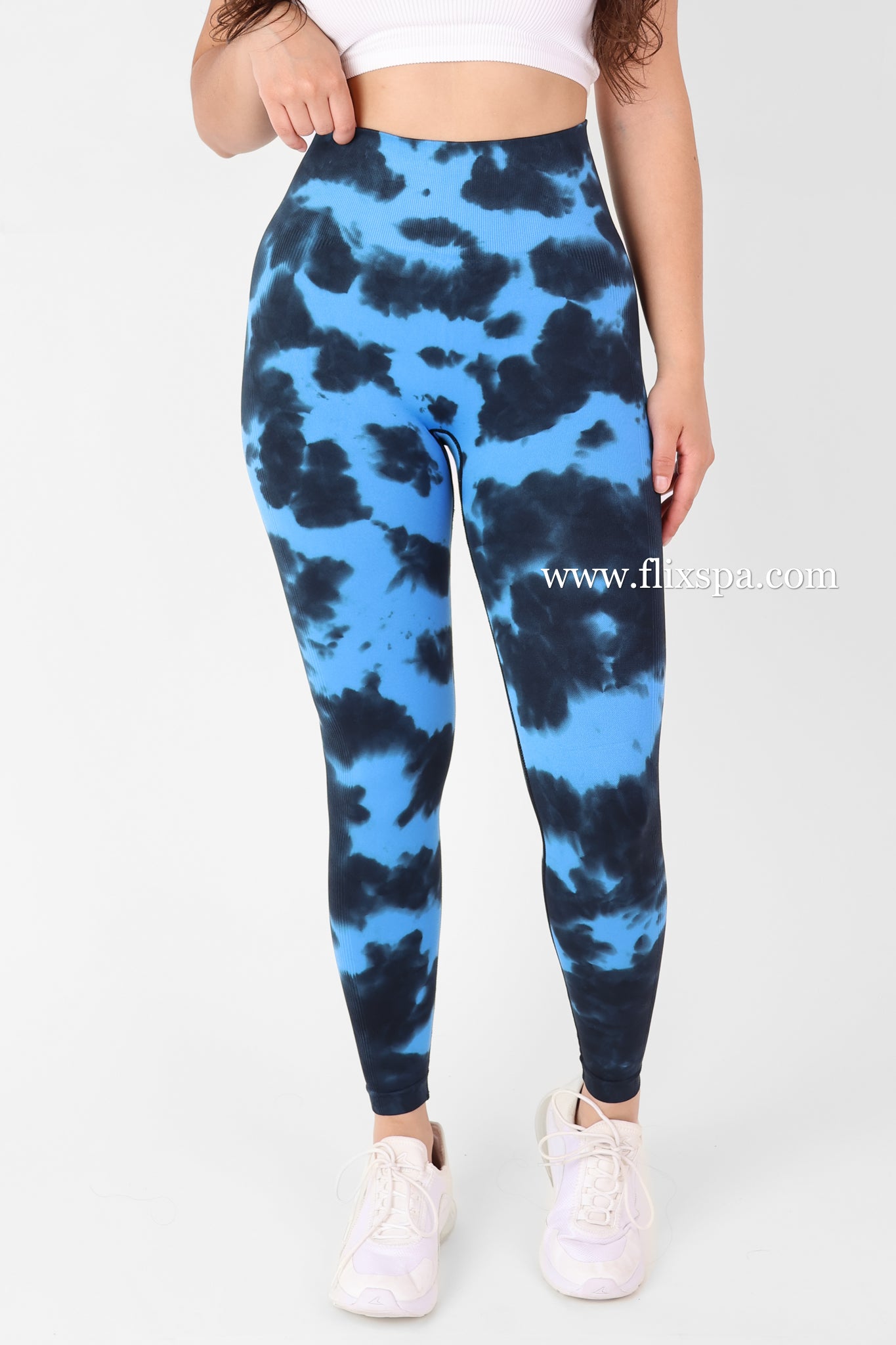 Calza Diseño Vaquita Tie dye Doble Push up - HY32