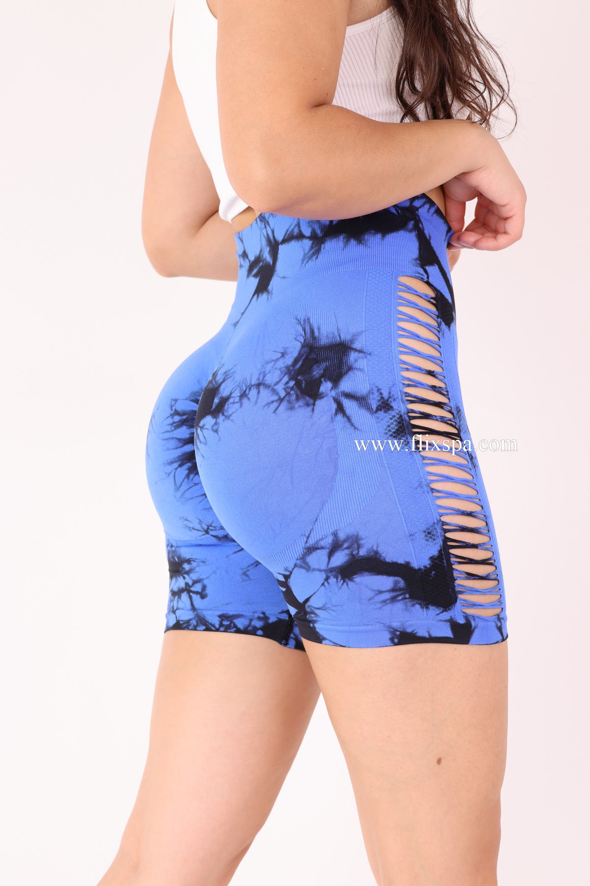 Short Push up tie dye Abertura Lateral - STA001