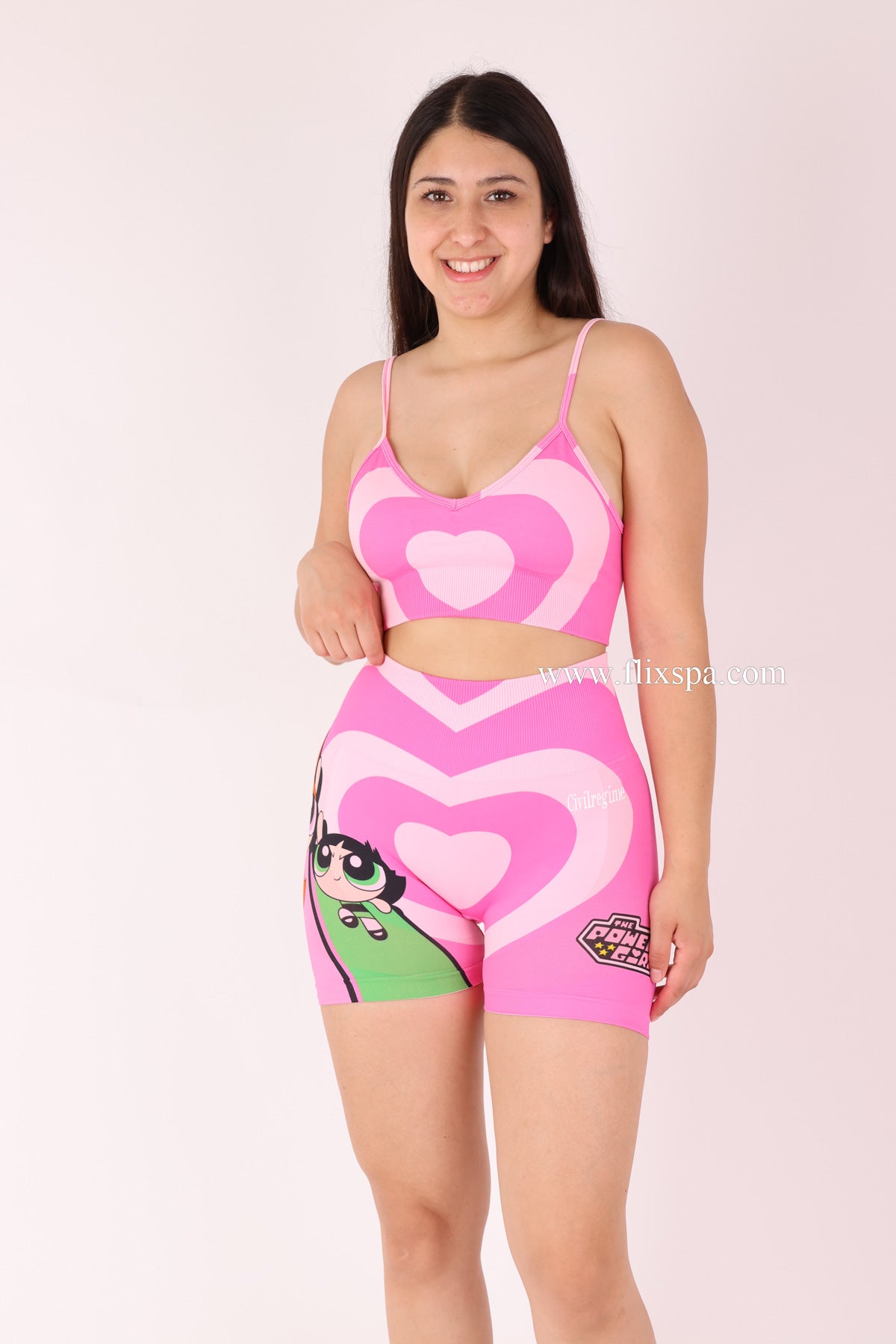 Conjunto Super Poderosa Push up - TZ001