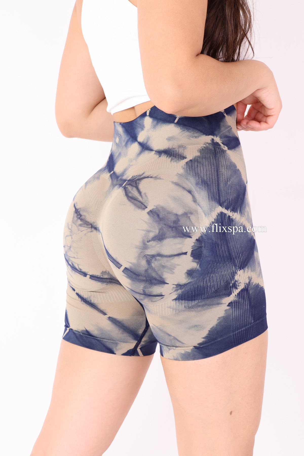 Short manchado tie dye Doble push up - HY26