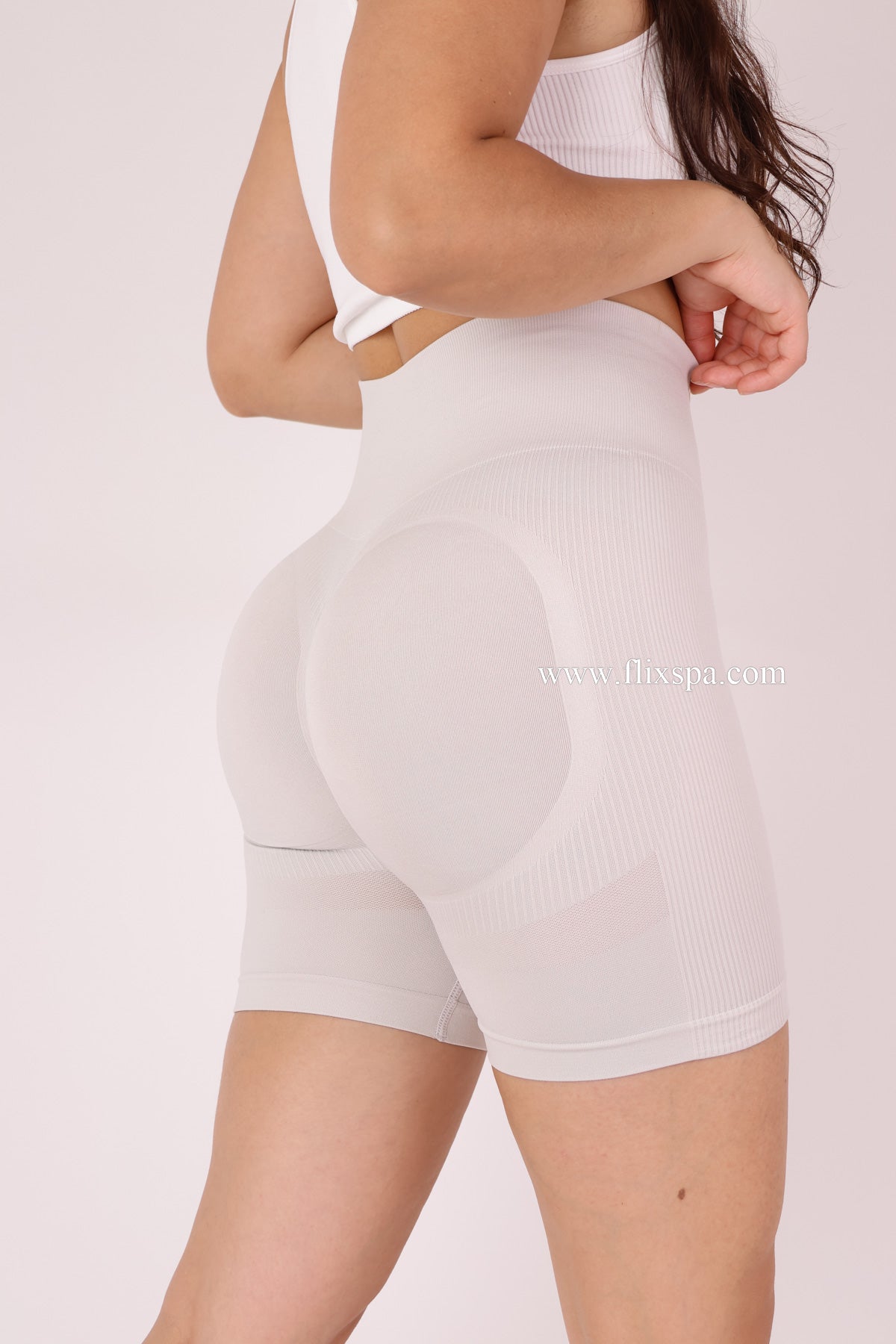 Short Doble Push up unicolor Liso - HY20