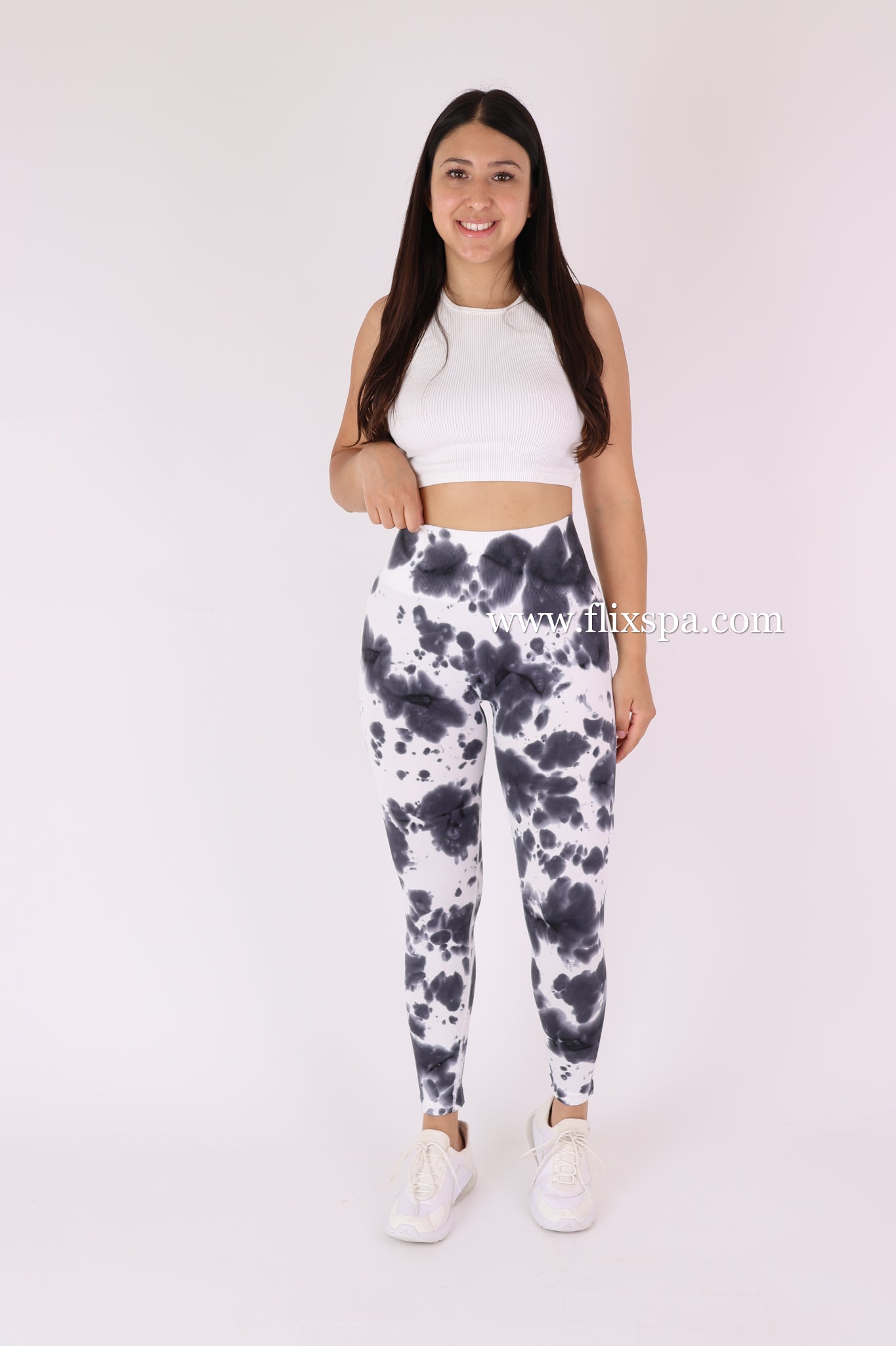 Calza Push Up Diseño Manchado Vaquita BX107