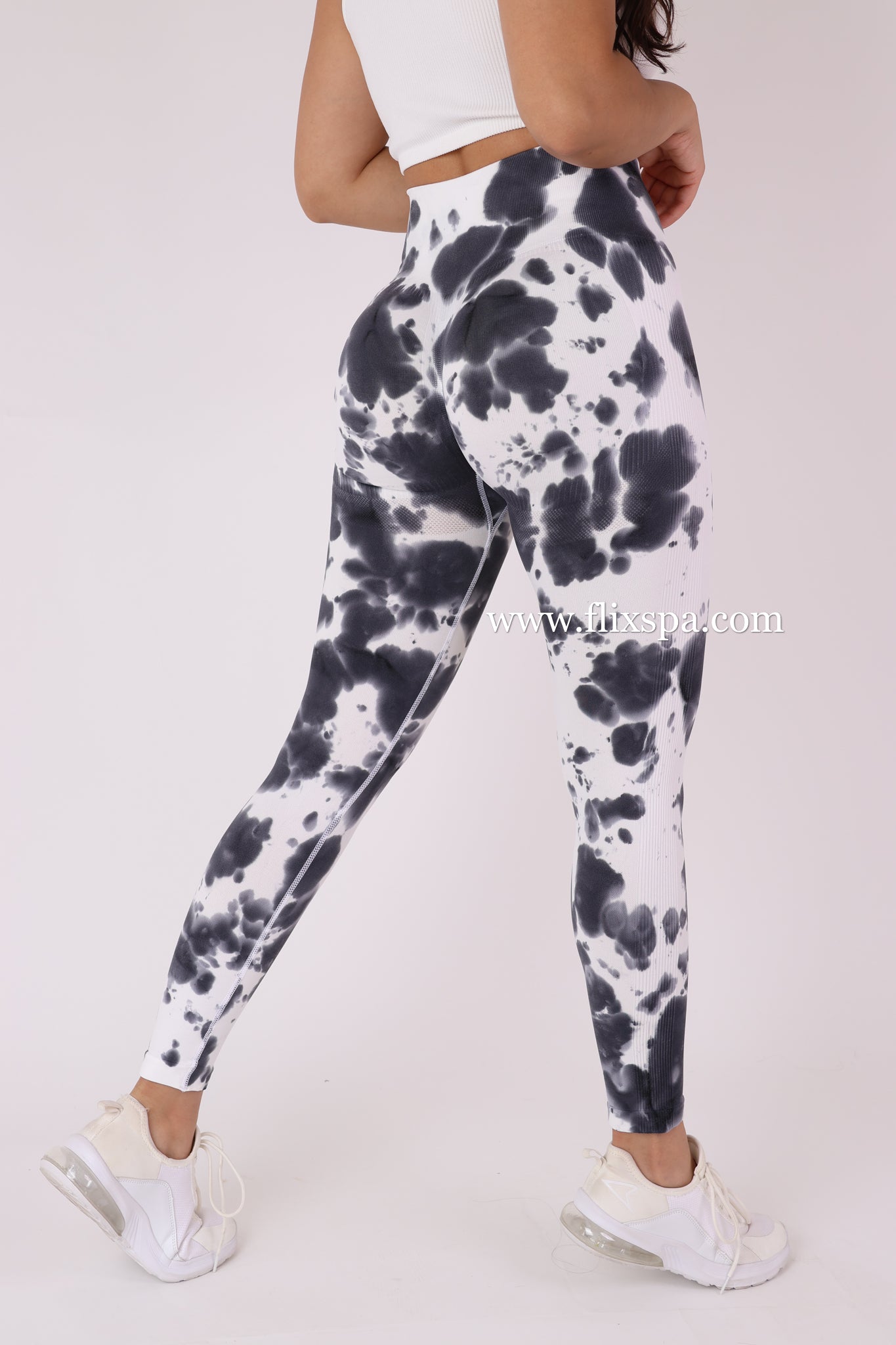 Calza Push Up Diseño Manchado Vaquita BX107