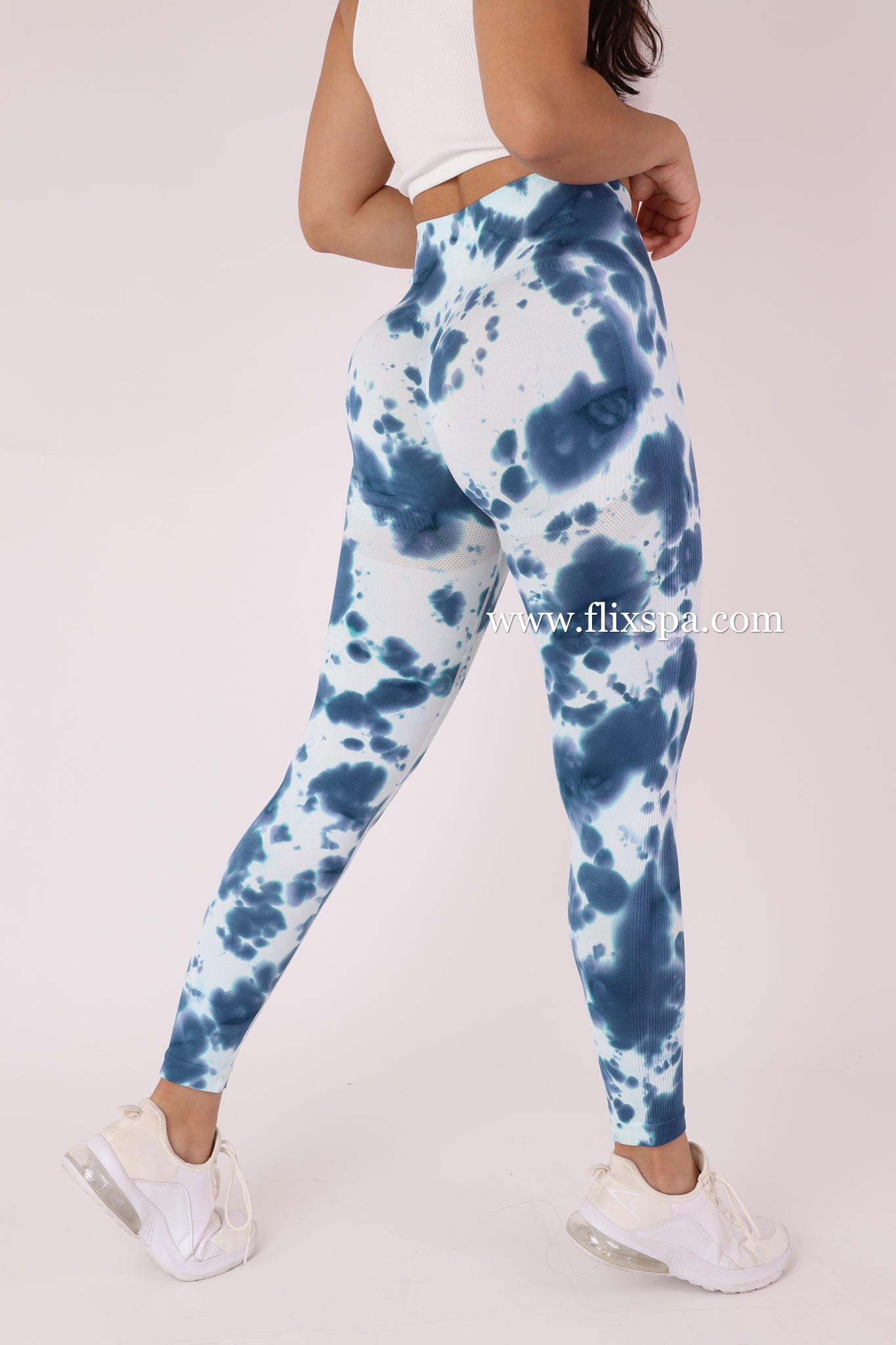Calza Push Up Diseño Manchado Vaquita BX107