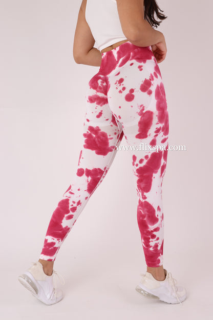 Calza Push Up Diseño Manchado Vaquita BX107