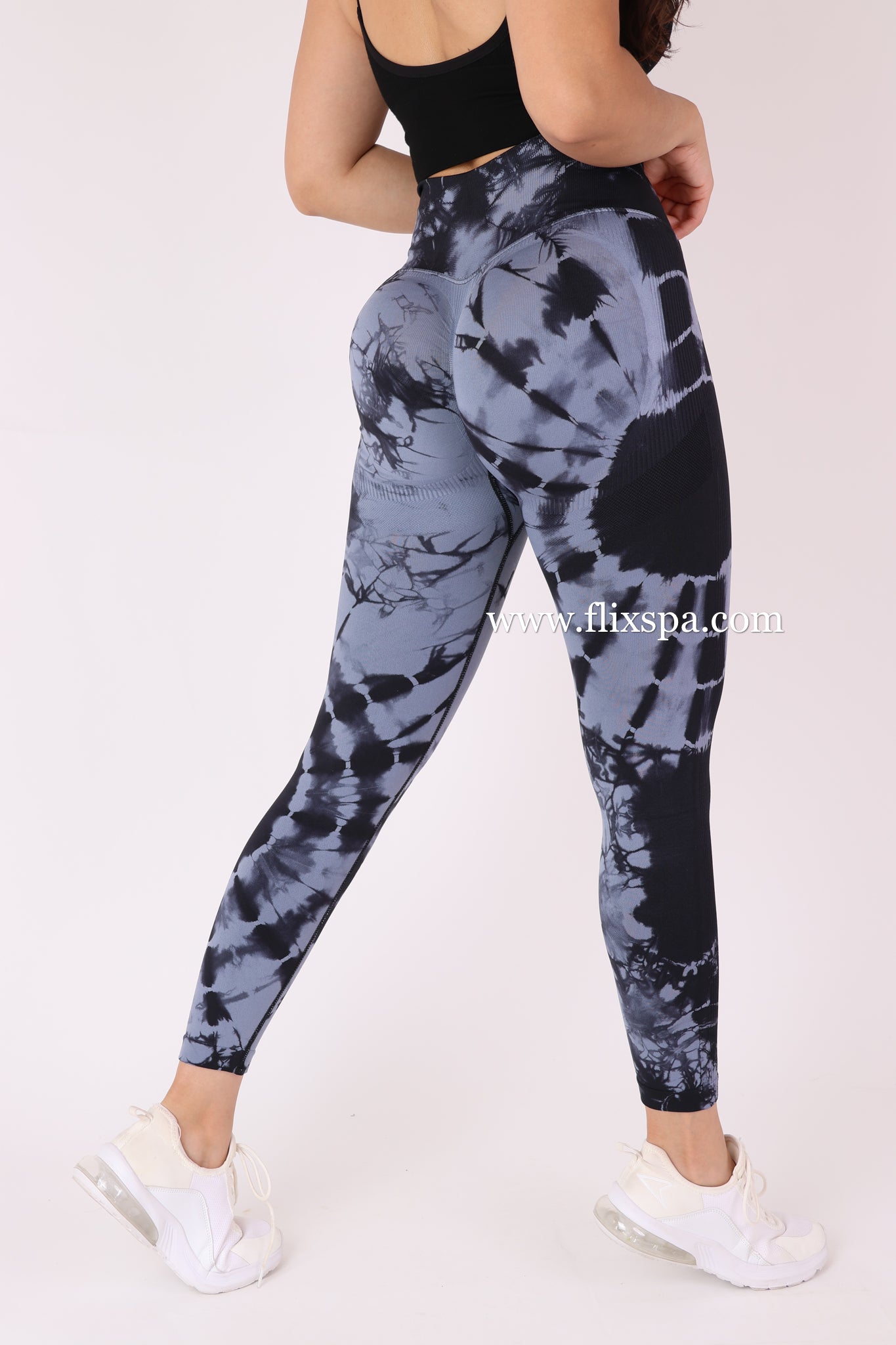 Calza Doble Push Up Mandala con Pretina Delantera Cruzada - Alta Calidad BX106