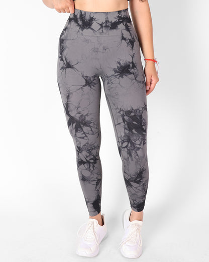 Calza Mujer Deportiva tie dye Levanta cola - HY25